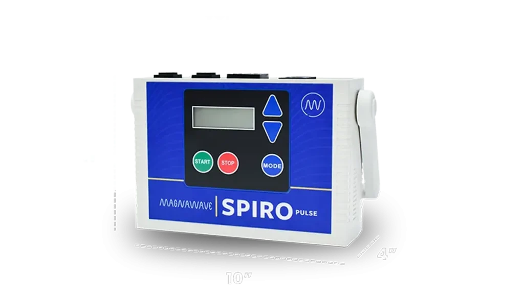 MagnaWavePEMF machine Spiro Pulse (side view)